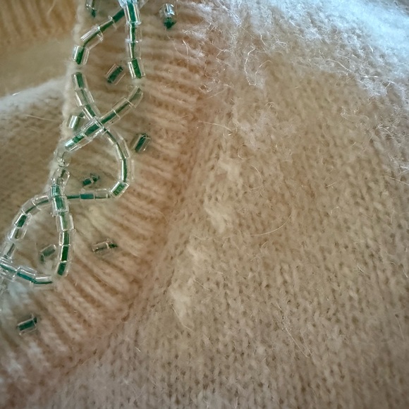 Vintage Women’s Beaded Cardigan Sweater - Picture 6 of 14